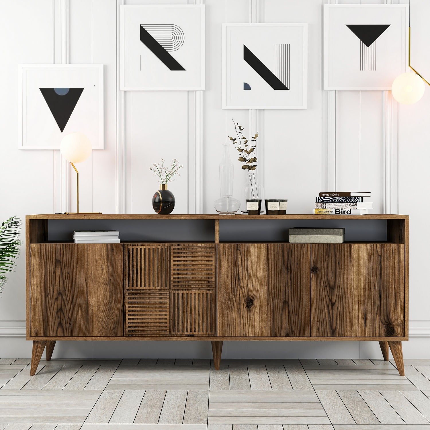 Console Milan - Walnut