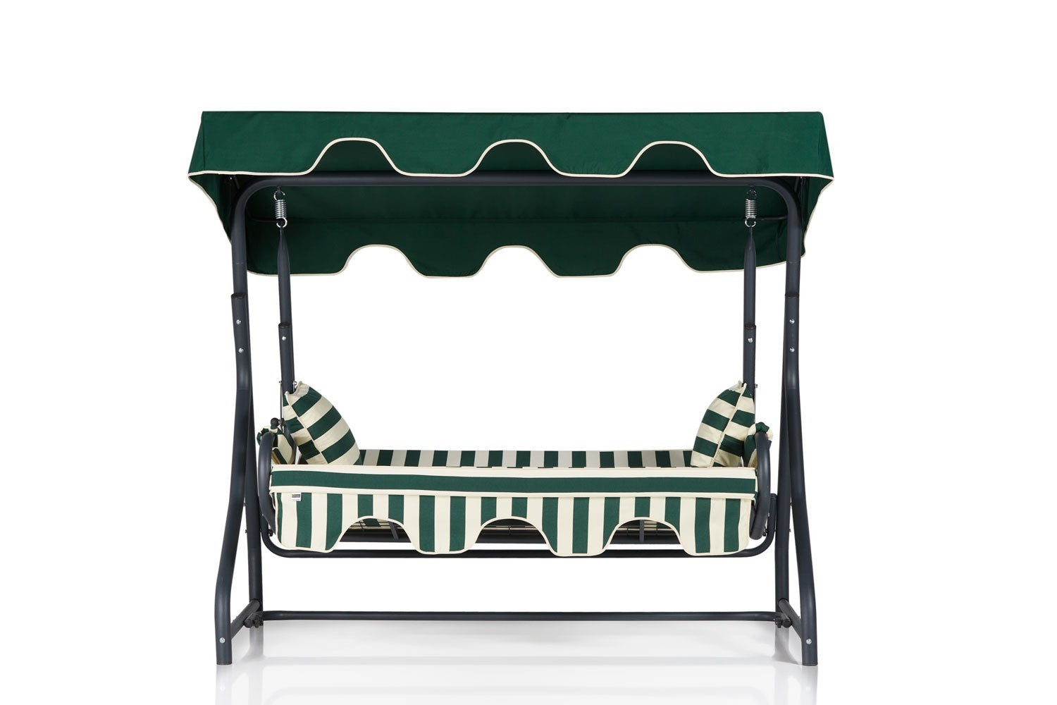 Chaise swing triple jardin Olea 8 - Multicolor