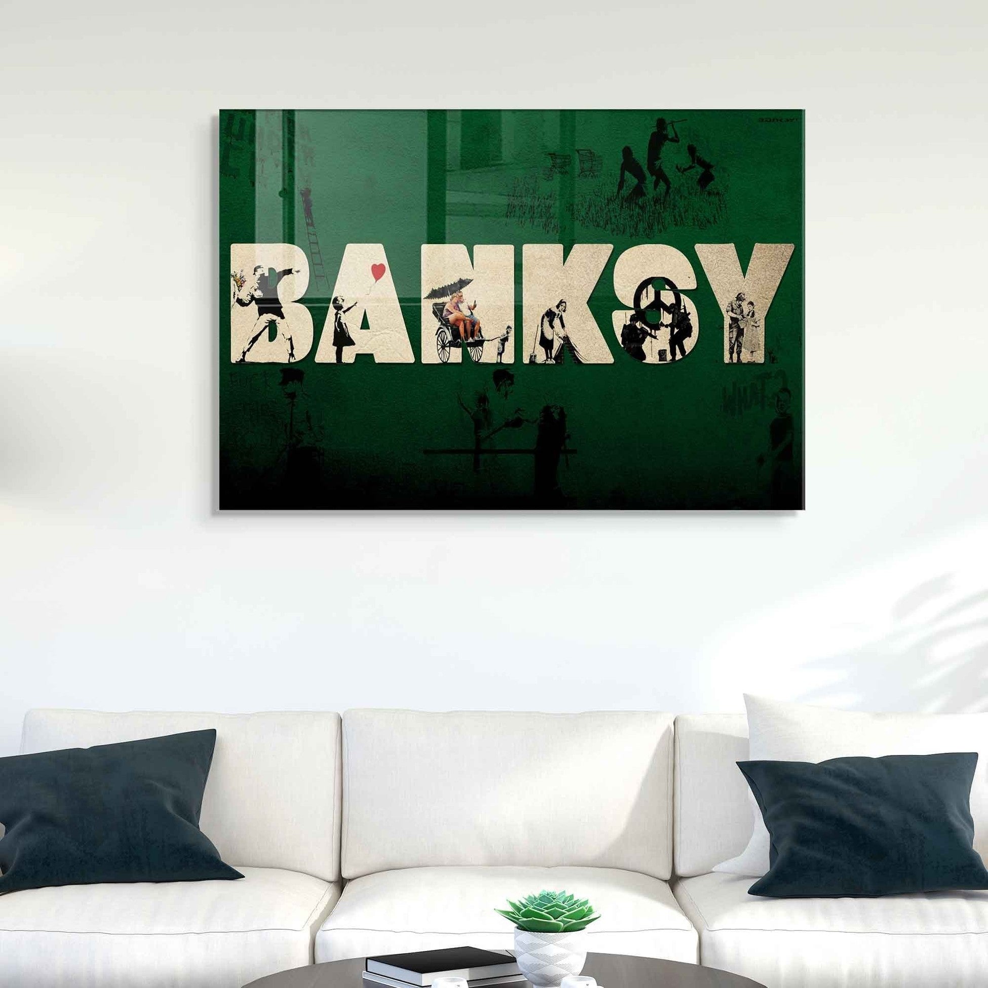 Peinture en verre trempé décoratif UV-685 - 70 x 100