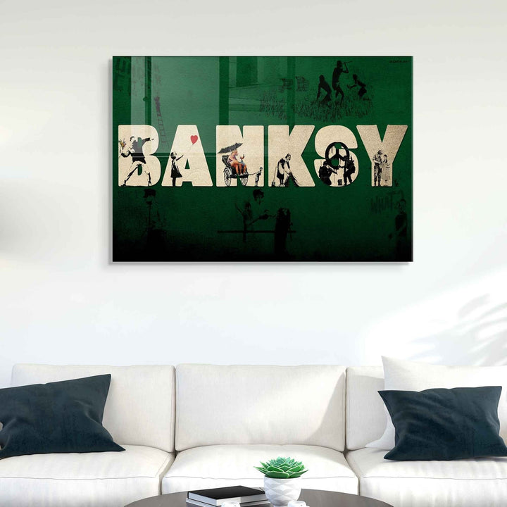 Peinture en verre trempé décoratif UV-685 - 70 x 100