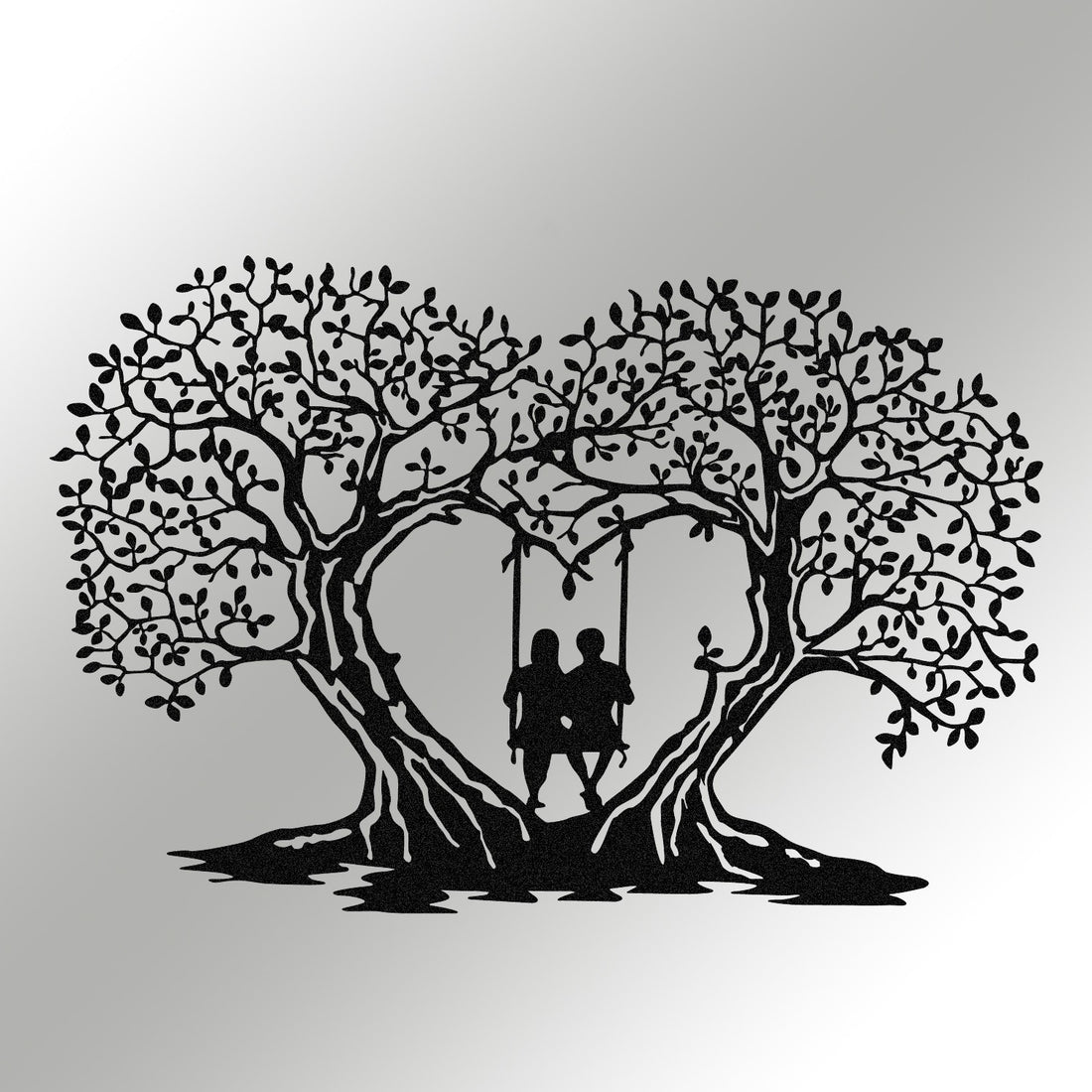 Accessoire mural en métal décoratif Love