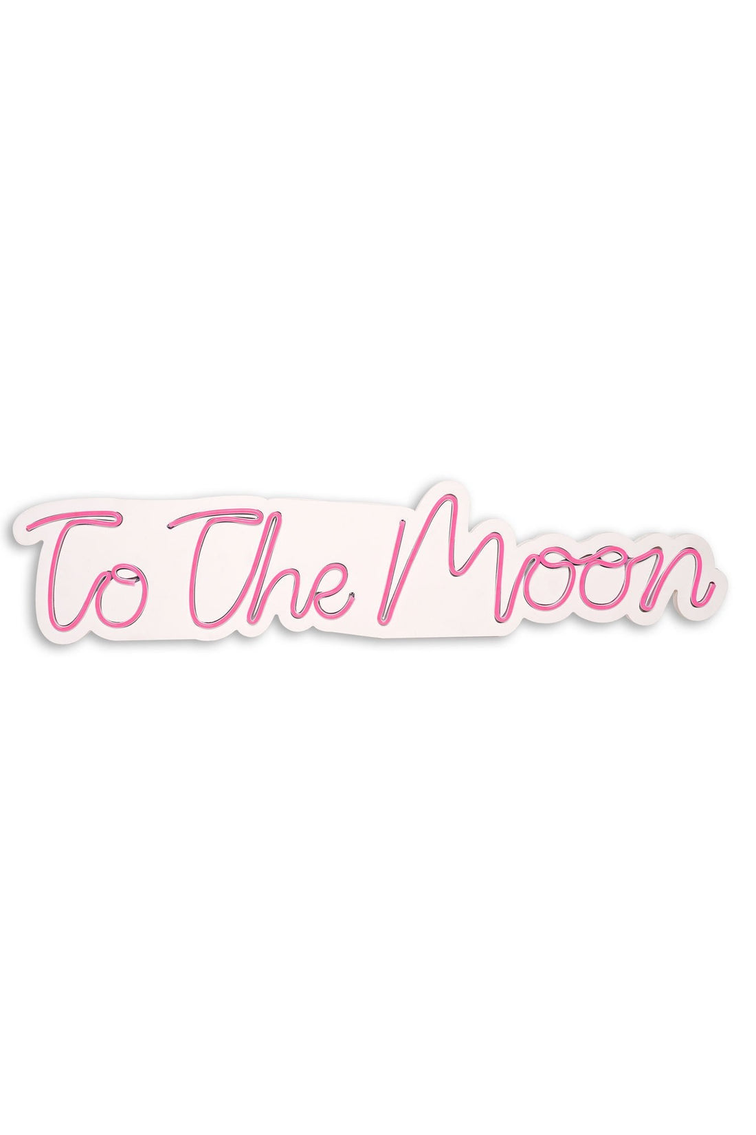 Éclairage LED en plastique décoratif To the Moon - Pink
