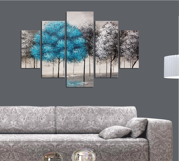 Peinture décorative MDF (5 pièces) ST273