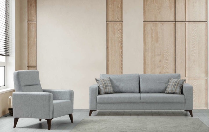 Canapé Kristal 3+1 - Light Grey