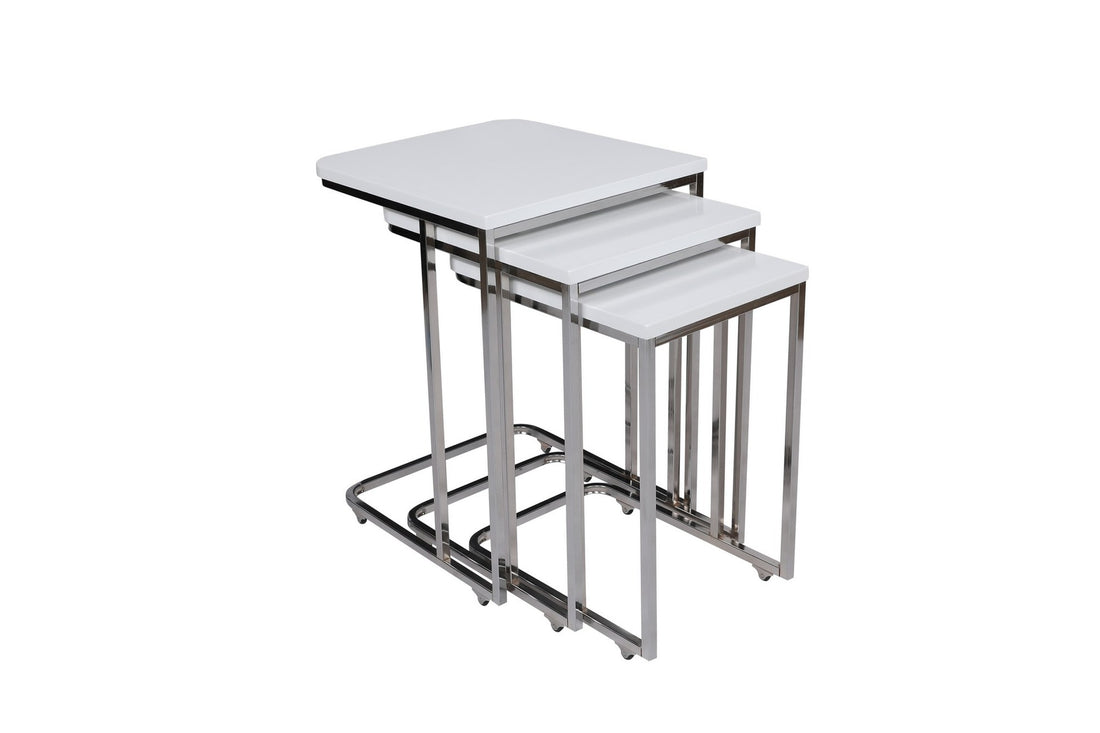 Table gigogne (3 pièces) Ce Metal Zigon - 9406