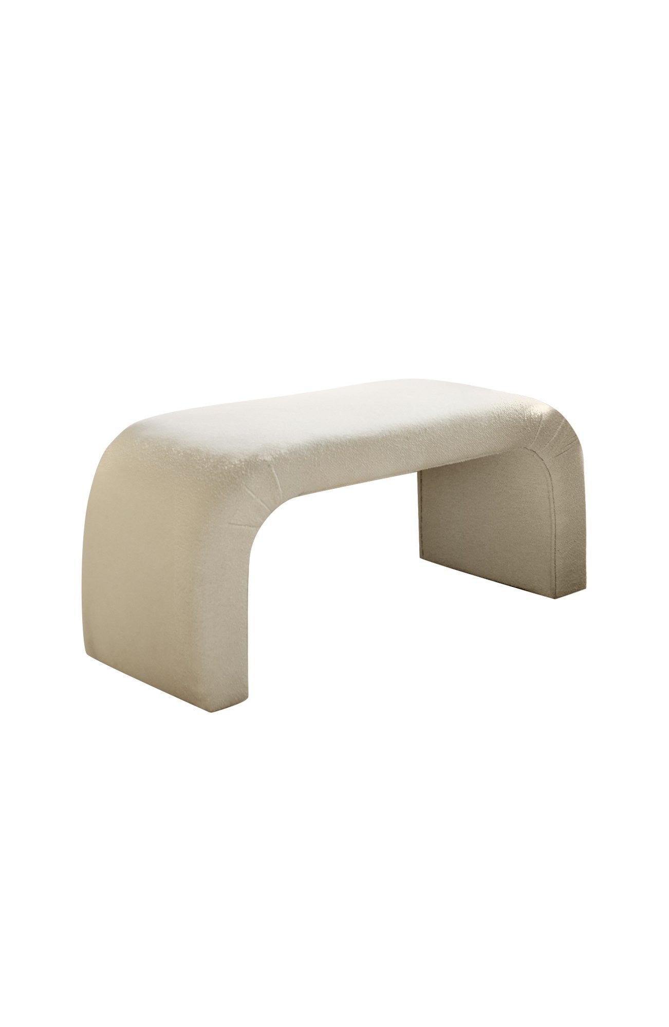 Pouf Nu Bench - White