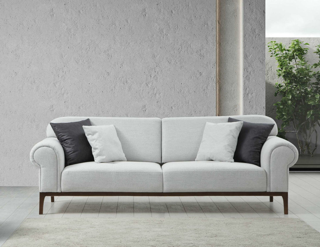 Canapé London Set - Ares White, Anthracite