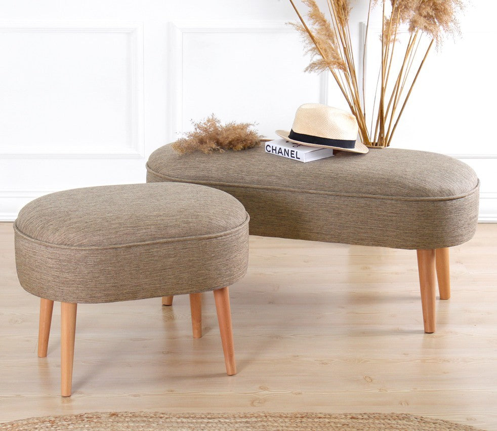 Pouf Timoon - Coffee