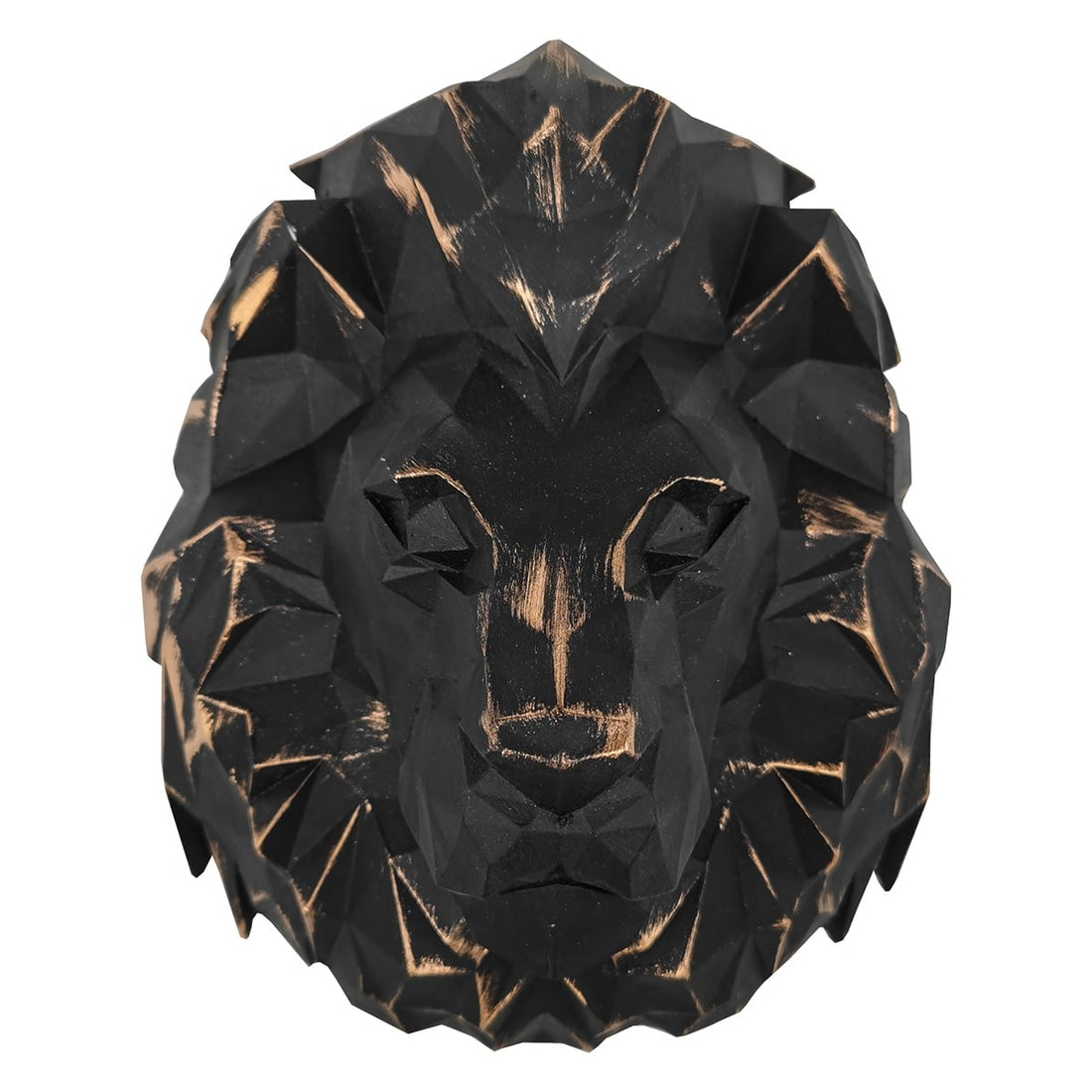 Ornement mural en forme de lion