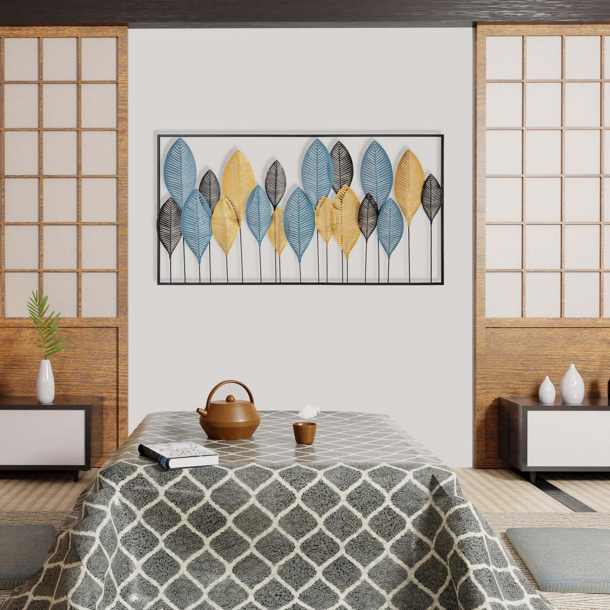 Accessoire mural en métal décoratif Zevahir 4