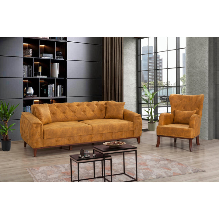 Ensemble de couchés Marta-TKM06-Yellow