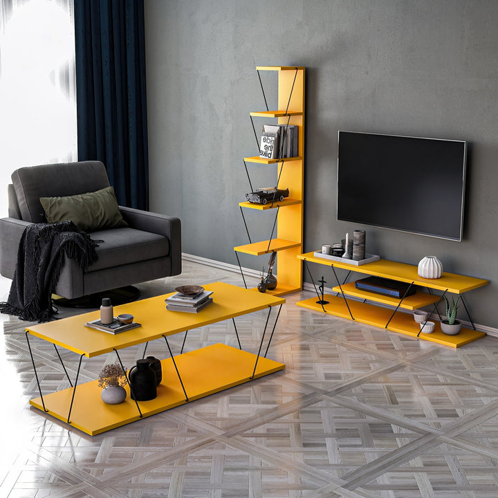 Ensemble de meubles de salon Epsilon - Yellow