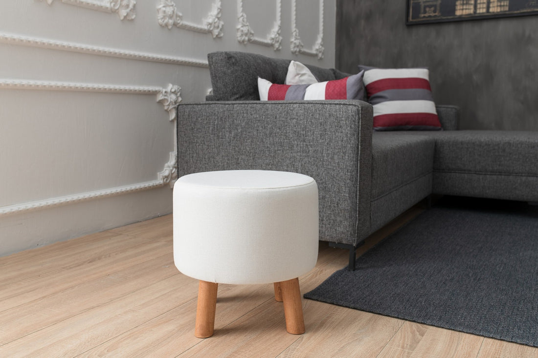 Touffet Silindir - Cream