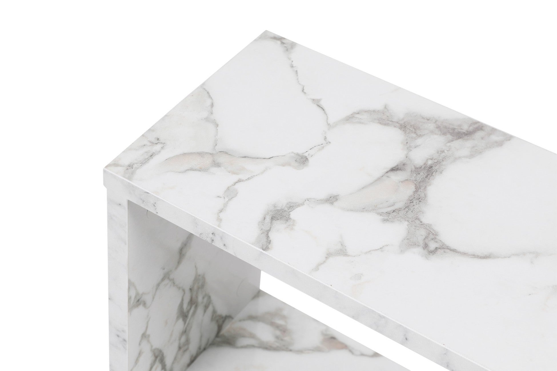Table d'appoint Life - White,
Marble