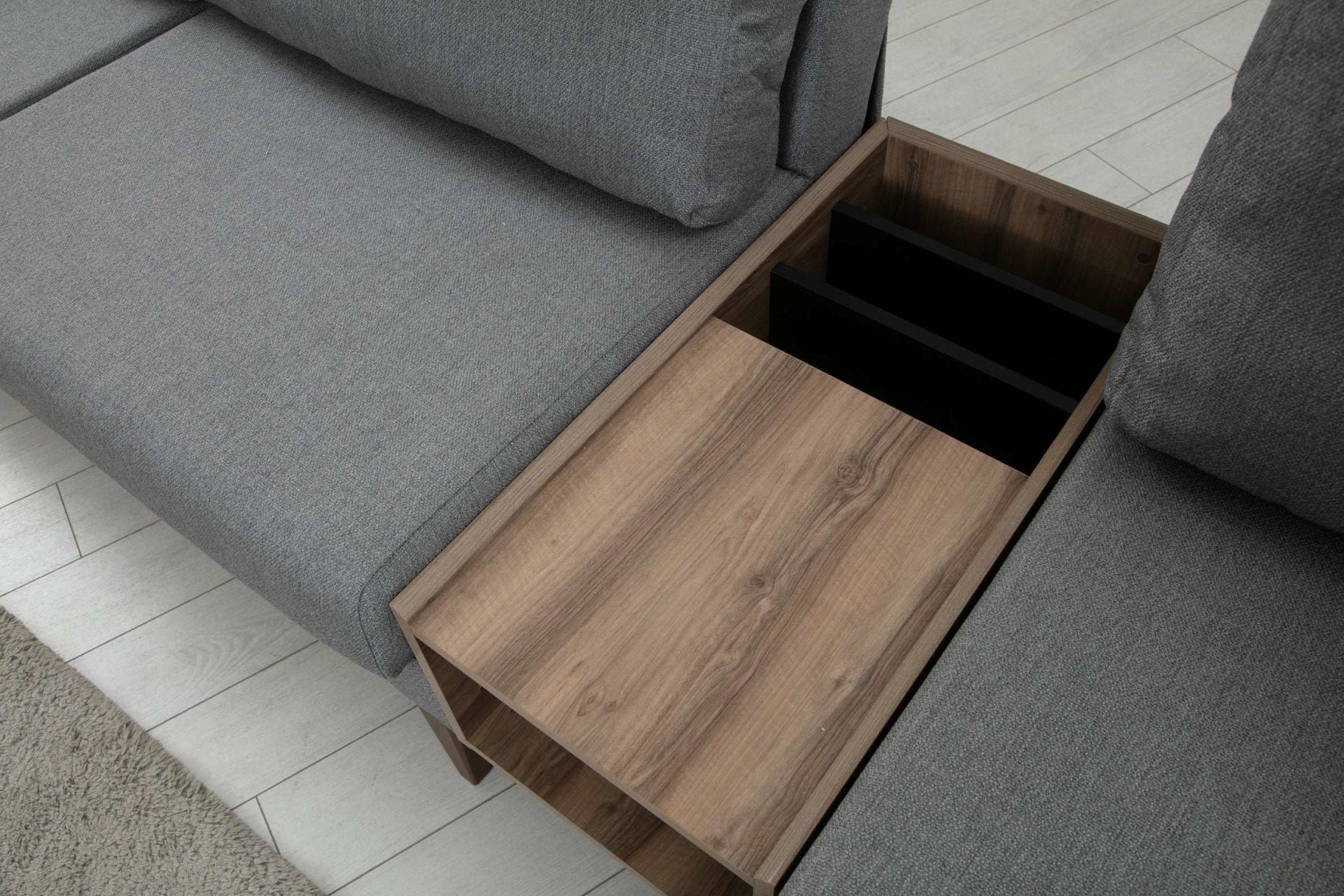 Canapé Kristal Rest Shelf Set - Dark Grey