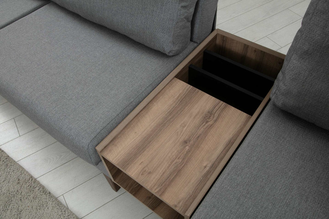 Canapé Kristal Rest Shelf Set - Dark Grey