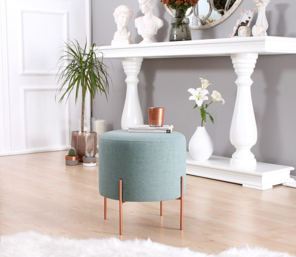 Pouf Copper 43 - Sea Green