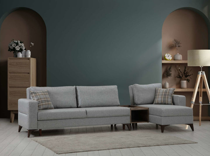 Canapé Kristal Rest Set - Light Grey