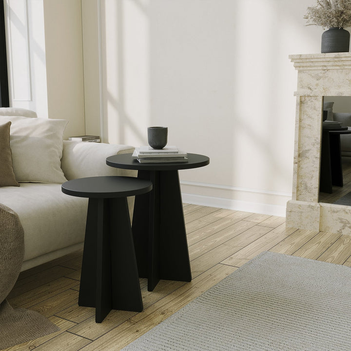 Ensemble de table basse Mushroom 2 - Black
