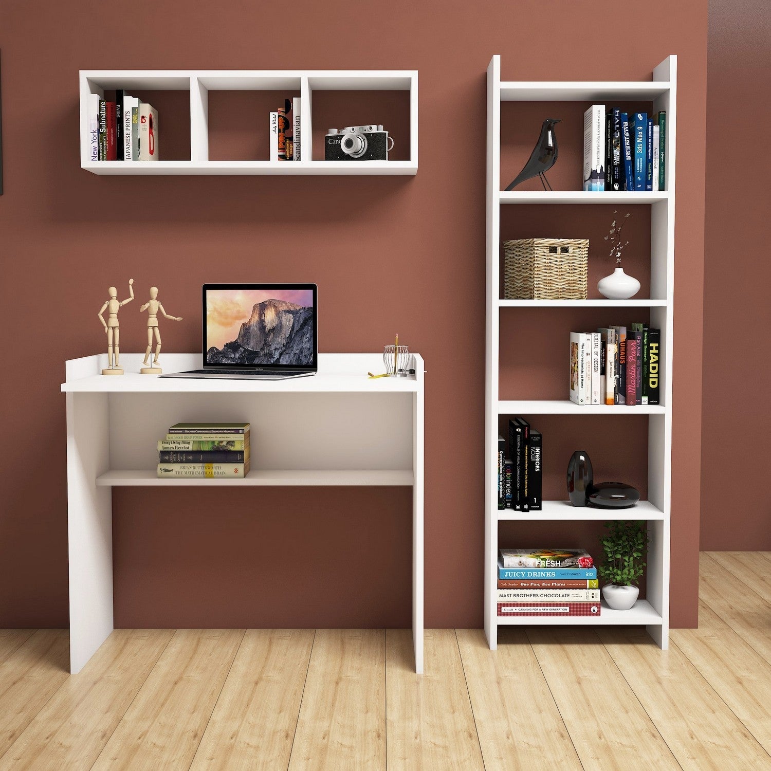 Bureau d'étude et étagère Matilda