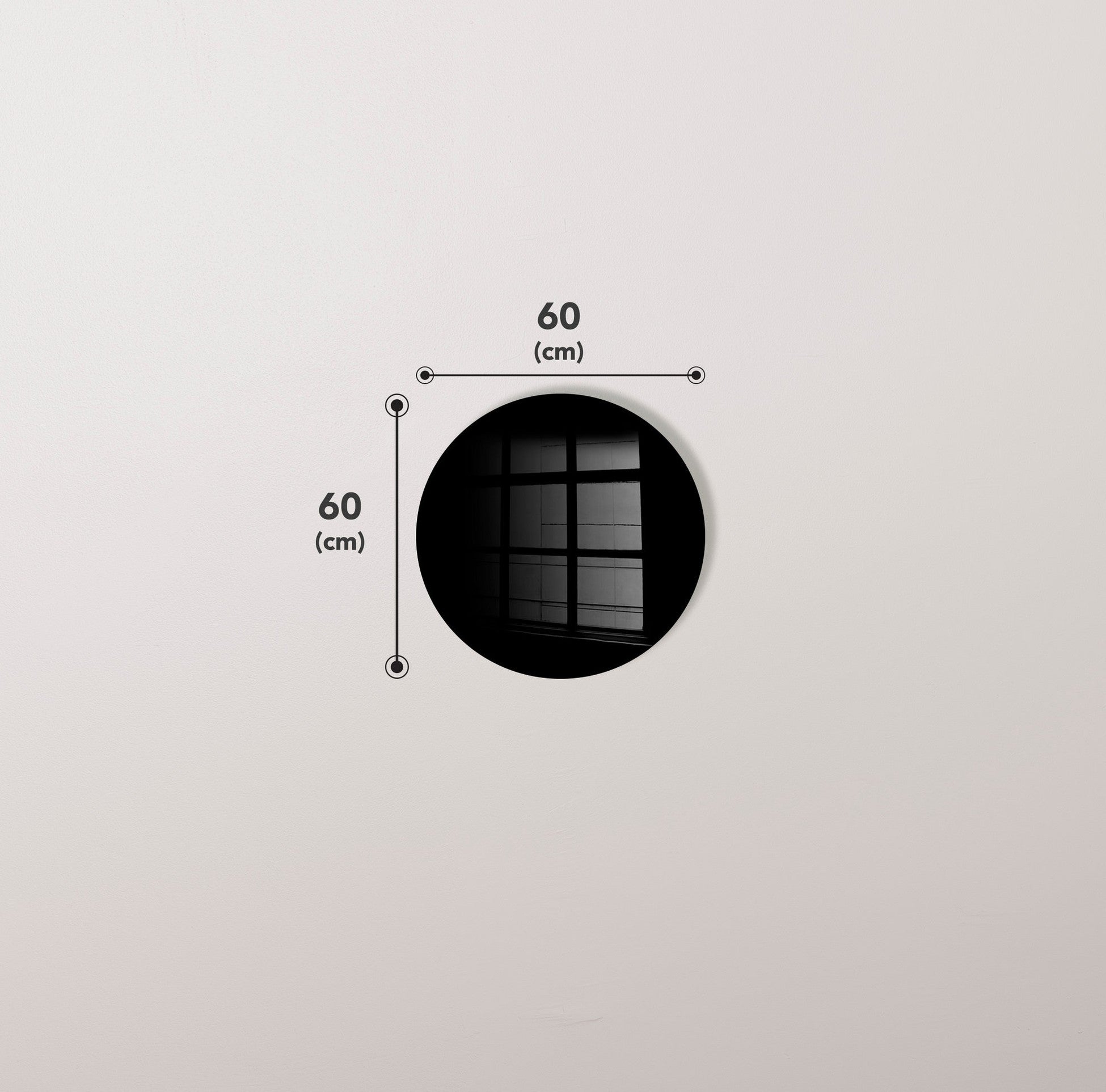 Peinture en verre trempé décoratif 2128 - 60 x 60