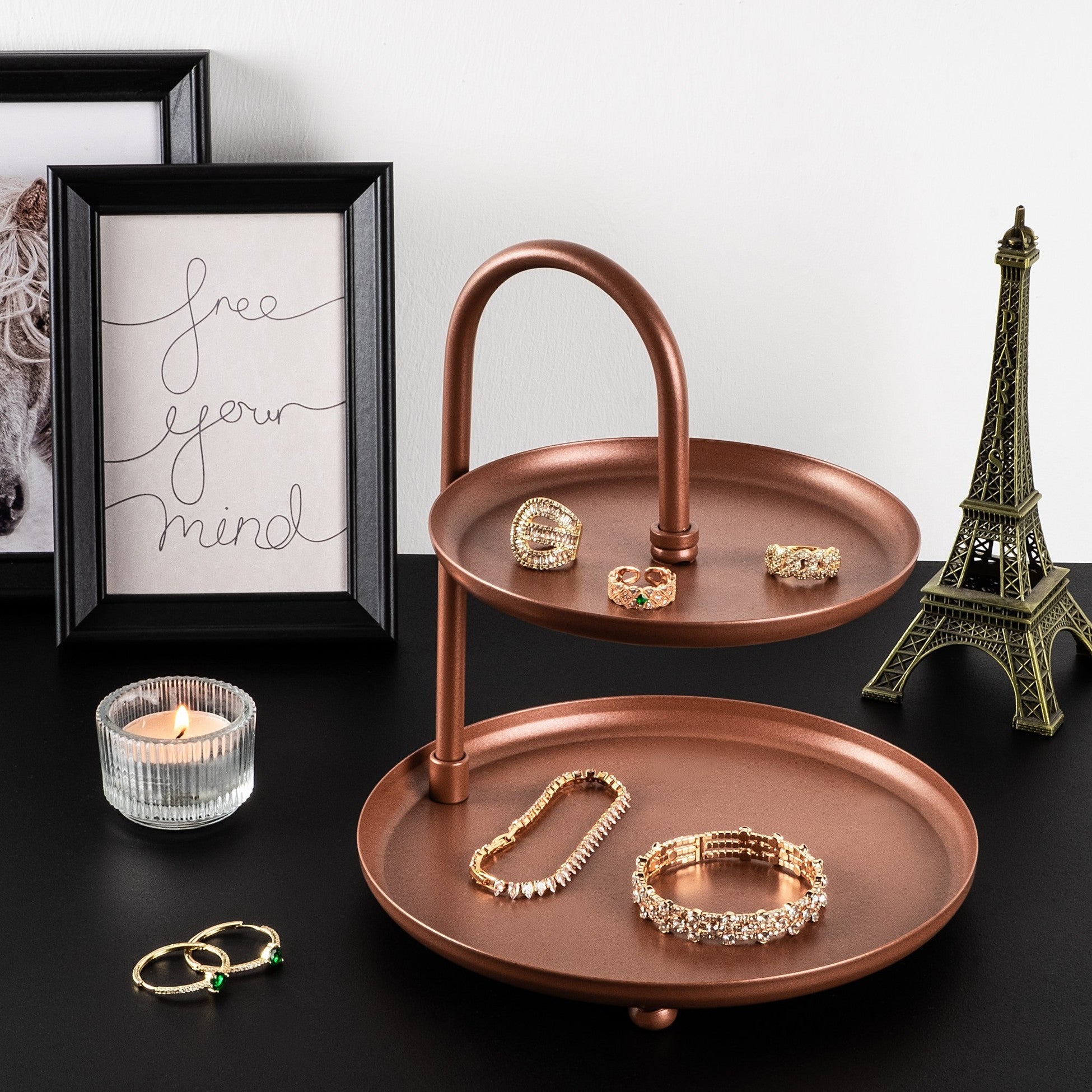 Accessoire en métal décoratif Kormen-A - Copper