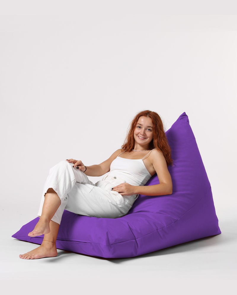 Pouf de jardin Pyramid Big Bed Pouf - Purple