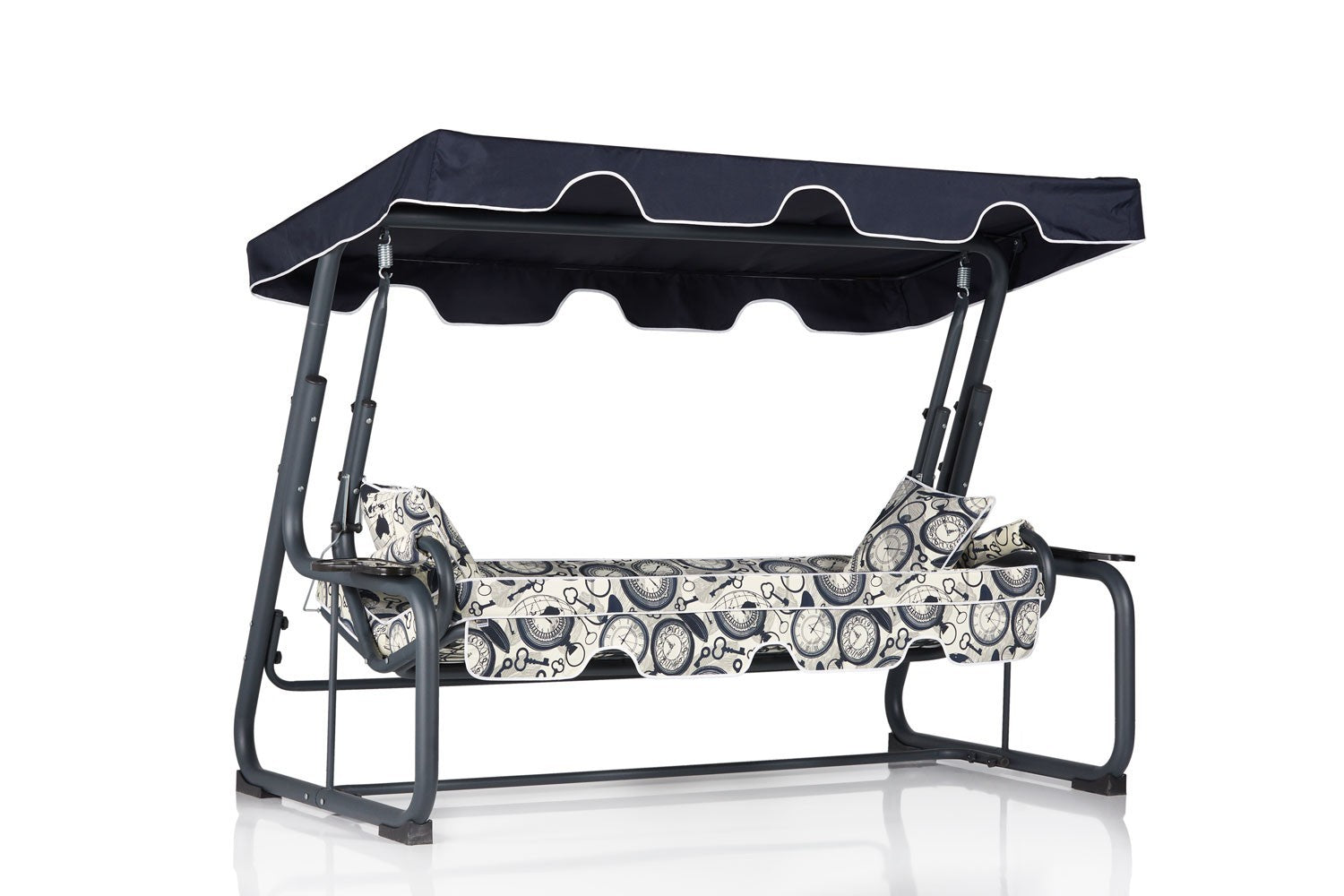 Chaise swing triple jardin Rubus 2 - Multicolor