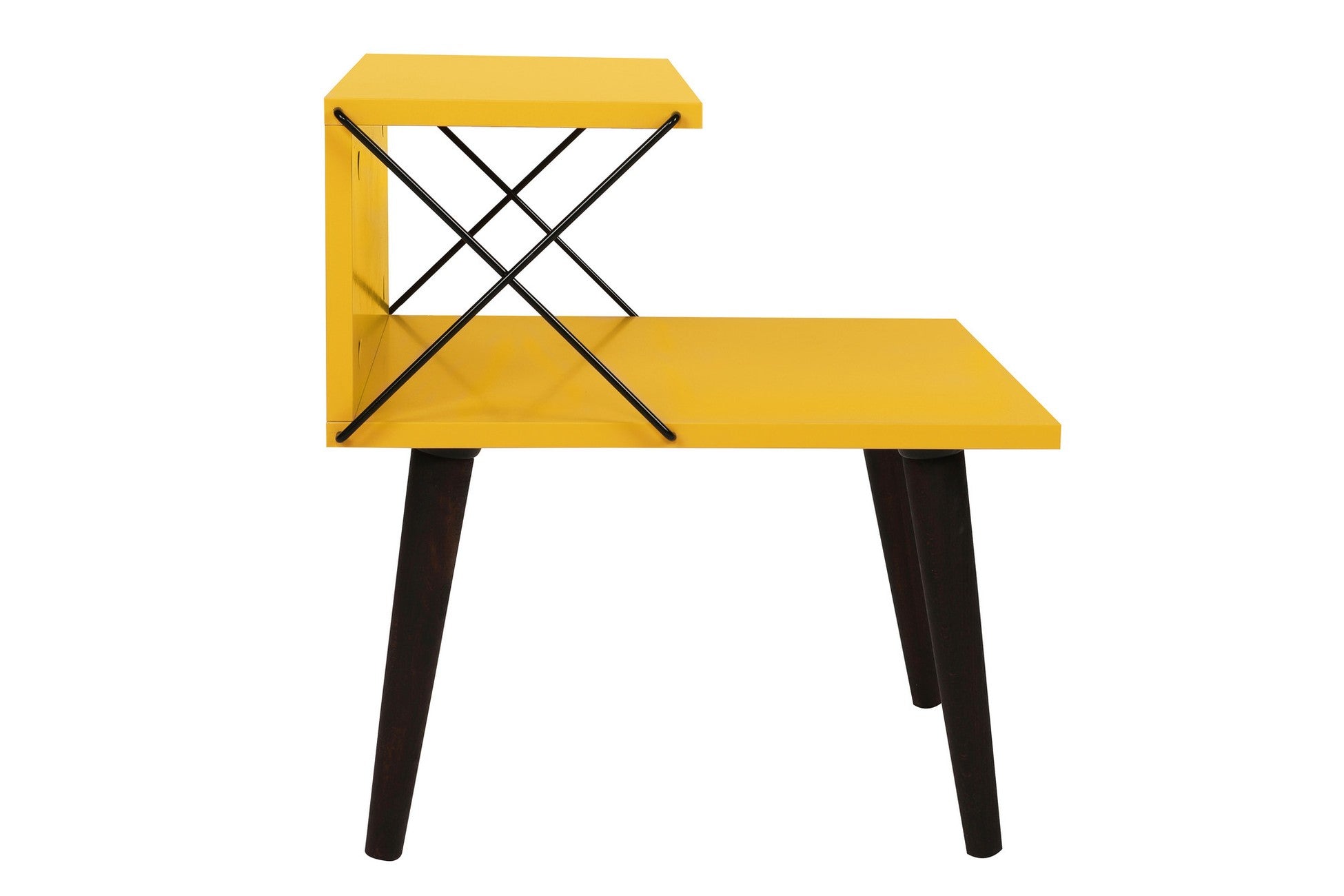 Table de chevet Cross - Yellow