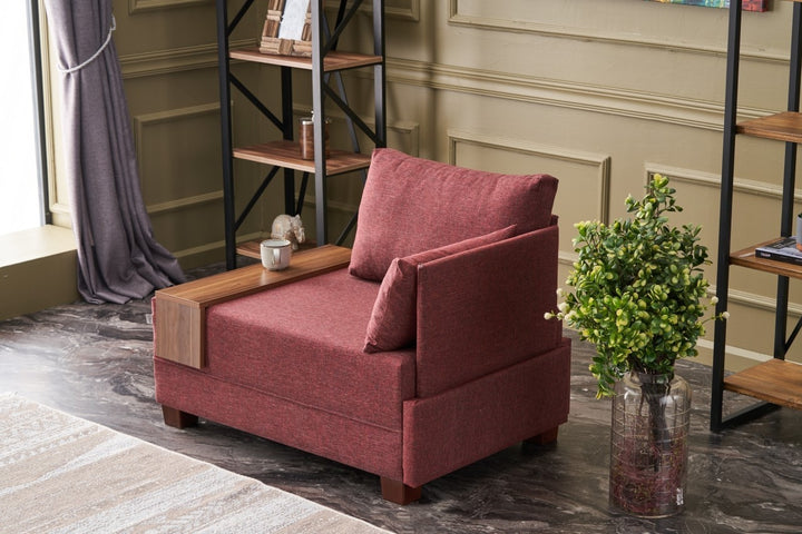 Canapé 1 place Fly Right - Claret Red