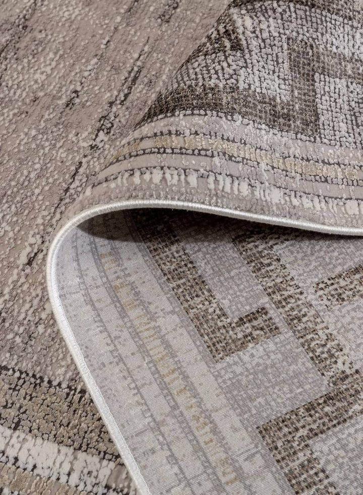 Beige 34043 Tapis Bambou