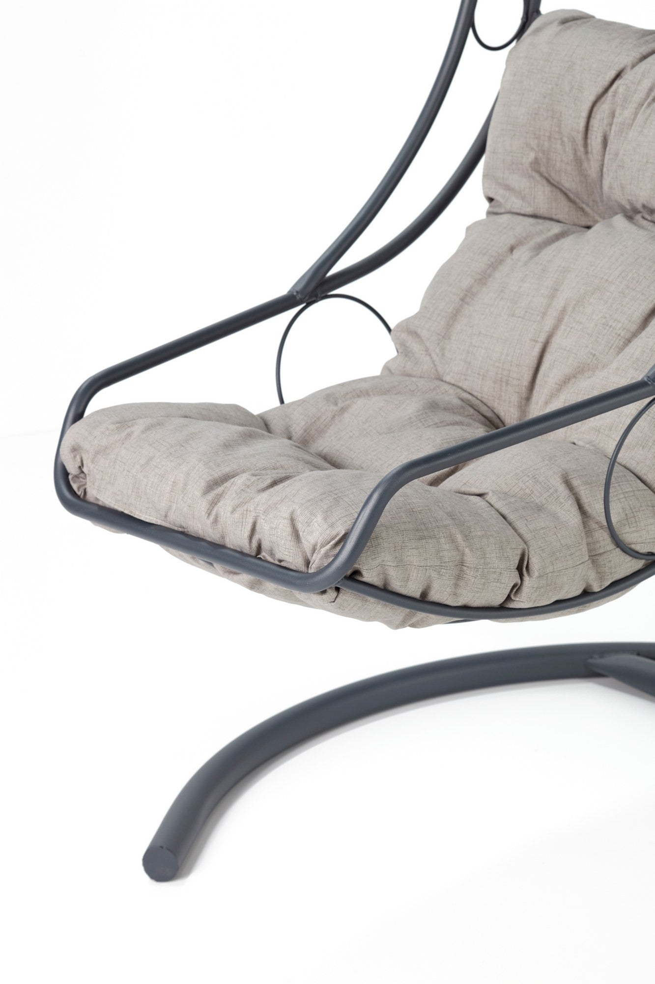 Chaise de balançoire unique de jardin Çalı - Anthracite, Grey