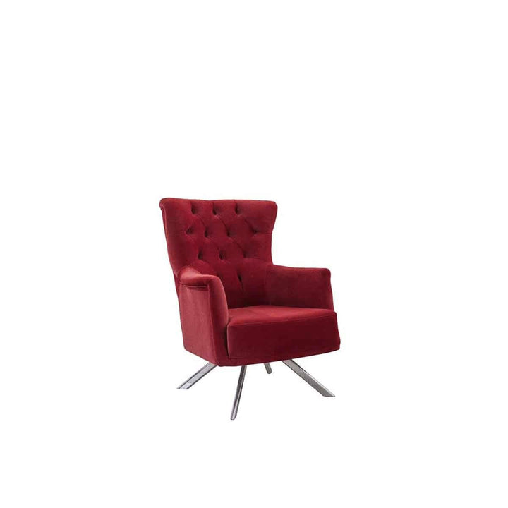 Veys Fauteuil Bergère Rouge
