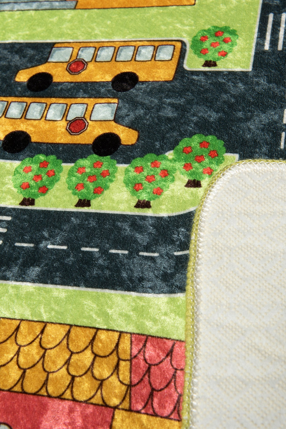 Tapis (100 x 160) Small Town - Green