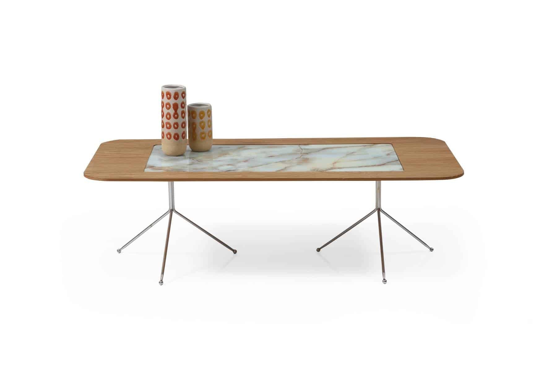 Diamond table basse blanche