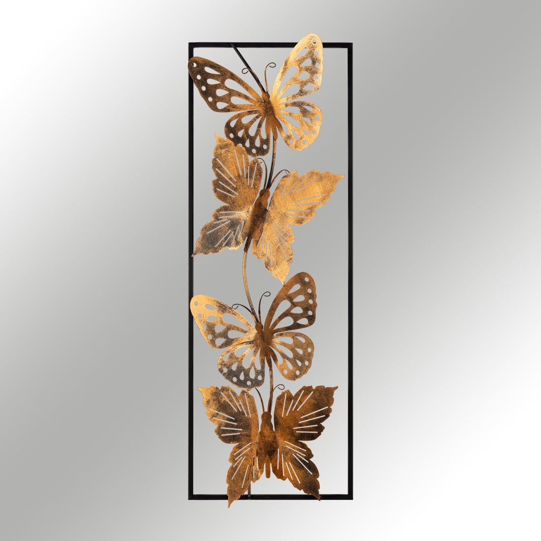 Accessoire mural en métal décoratif Butterfly