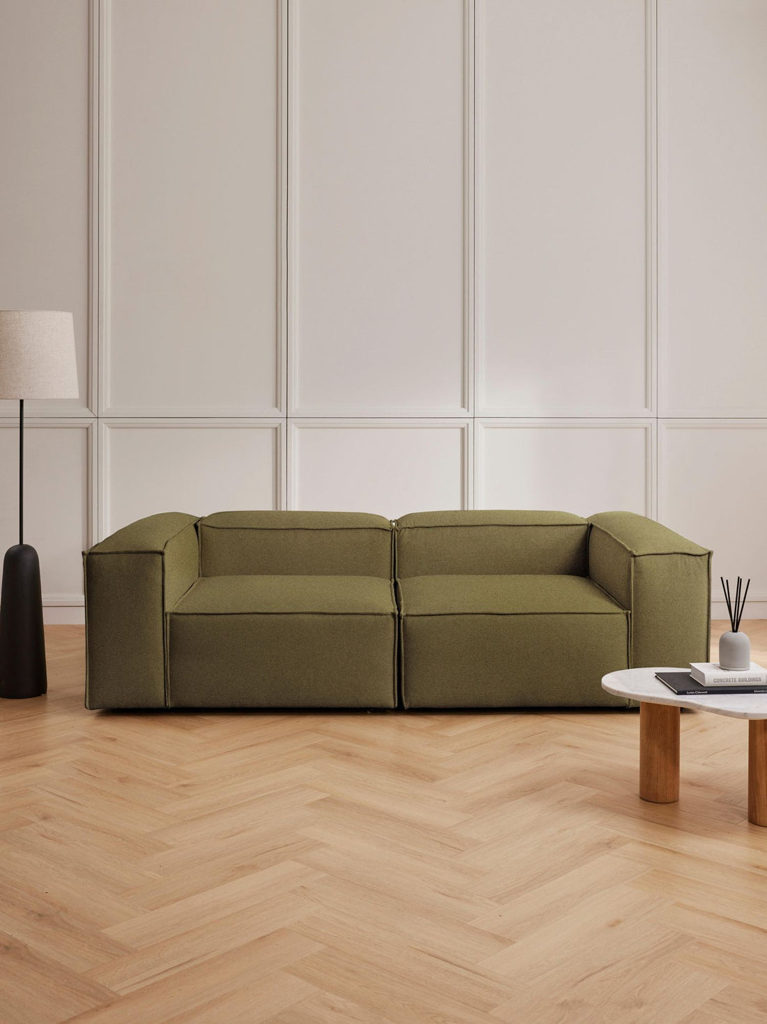 Canapé modulable 3 places en Lin Frida