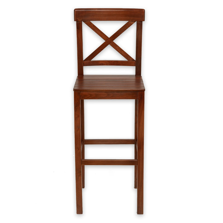Tabouret Beta - Walnut