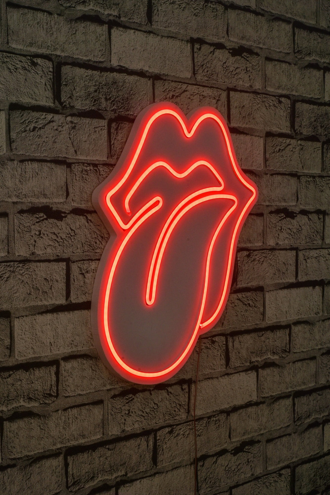 Éclairage LED en plastique décoratif The Rolling Stones - Red