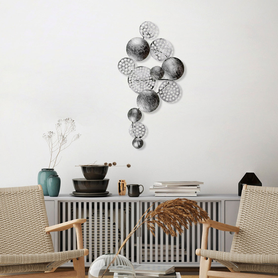 Accessoire mural en métal décoratif Aurora 5