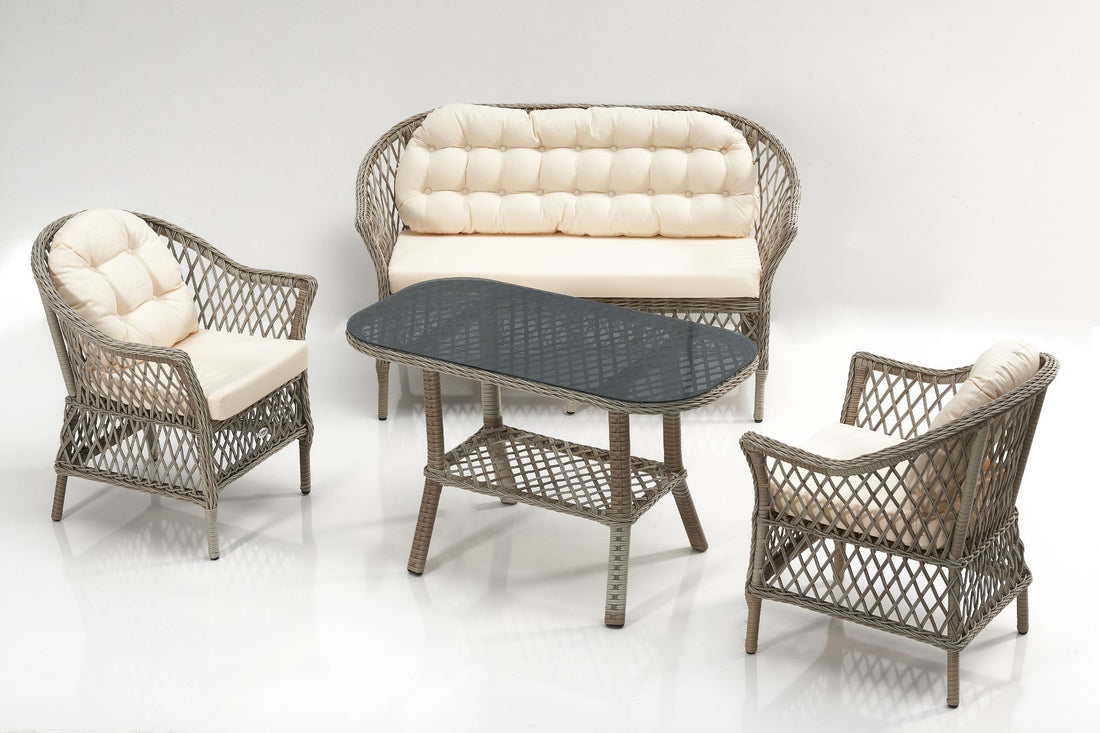 Ensemble de salons de jardin Dove - Cream