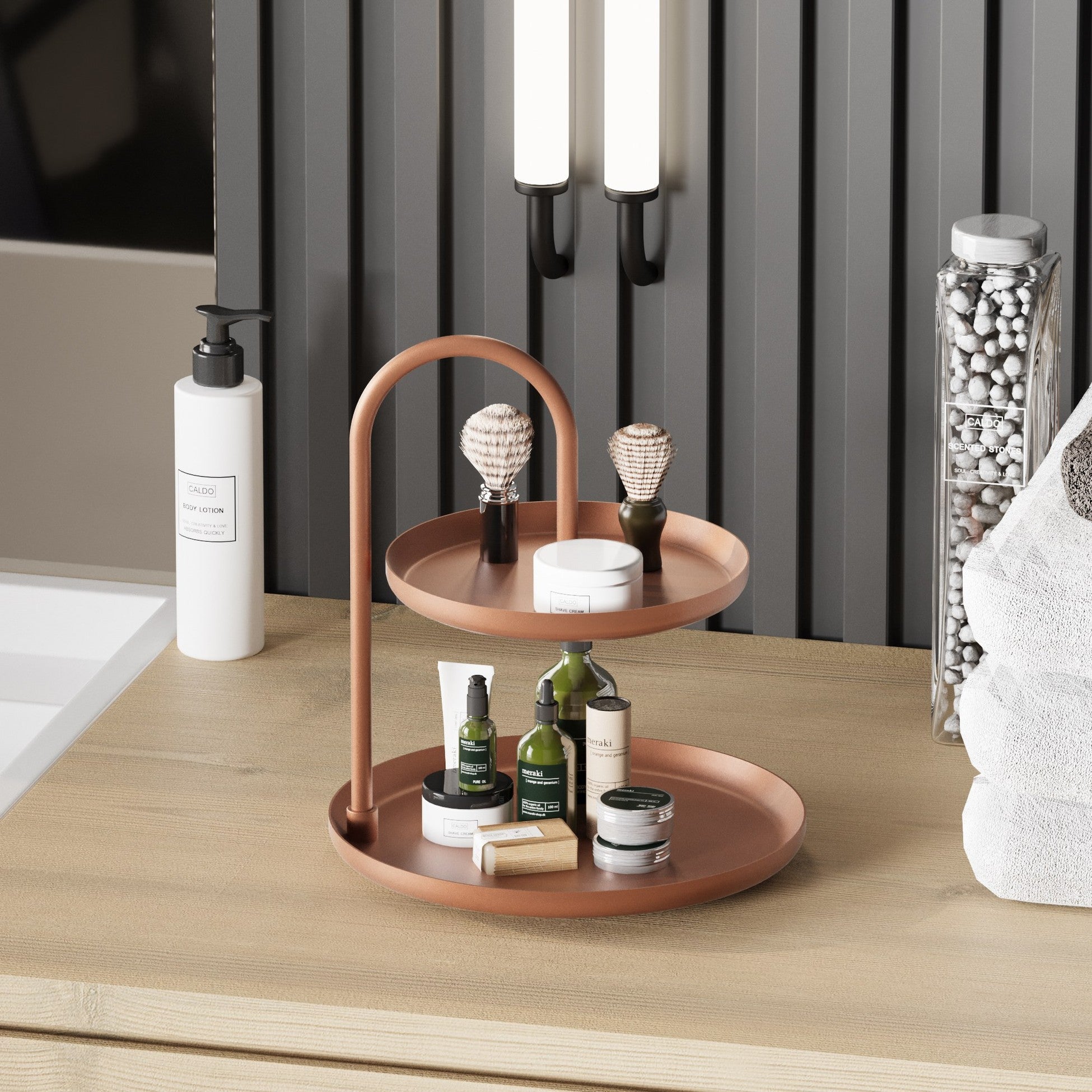 Accessoire en métal décoratif Kormen-A - Copper