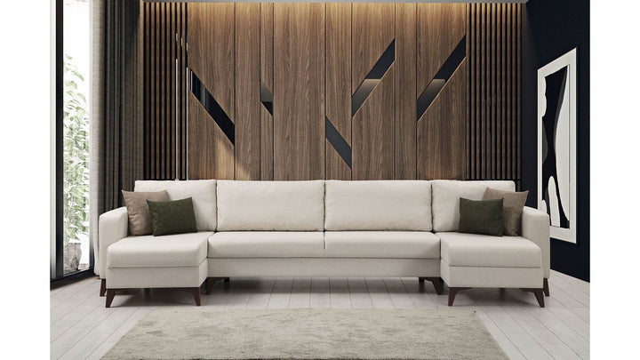 Canapé d'angle Kristal Rest 3+Corner - Beige