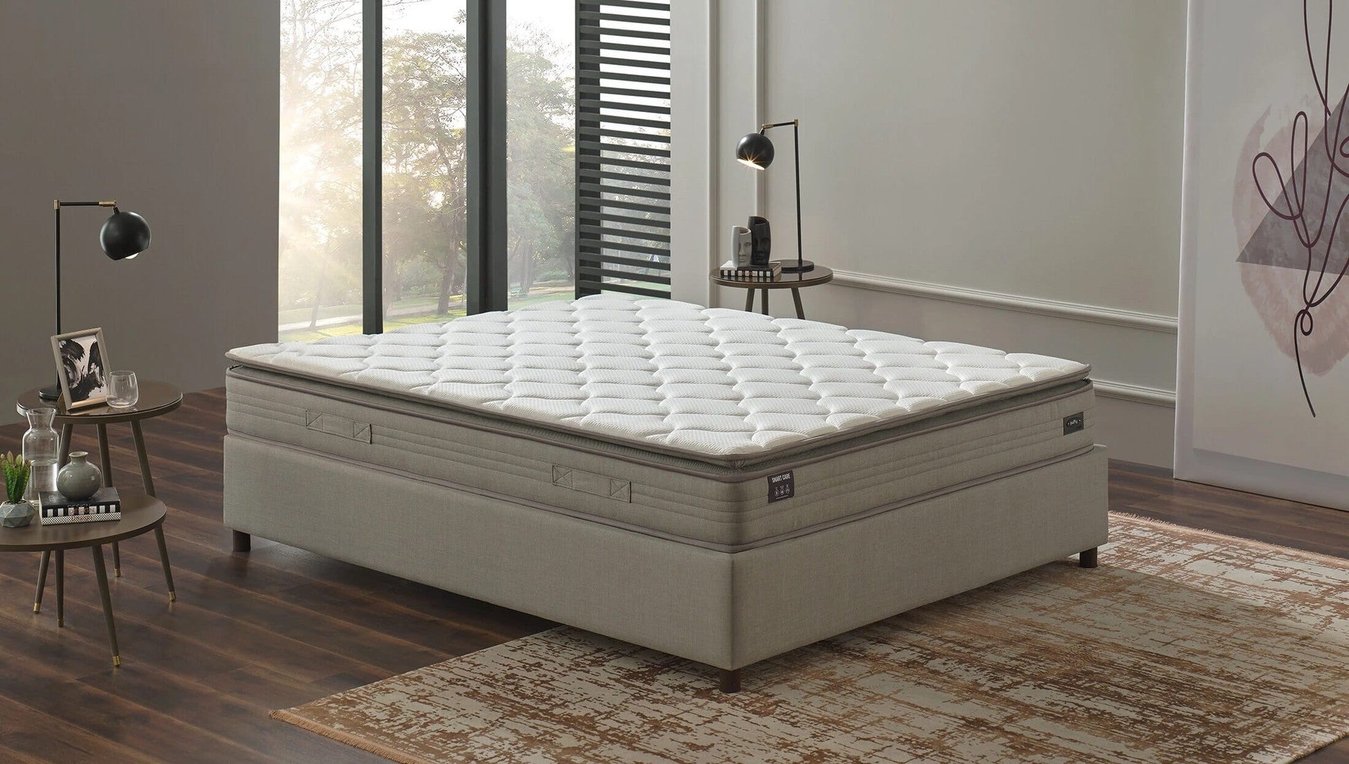 Smart Care Matelas à ressorts rembourré