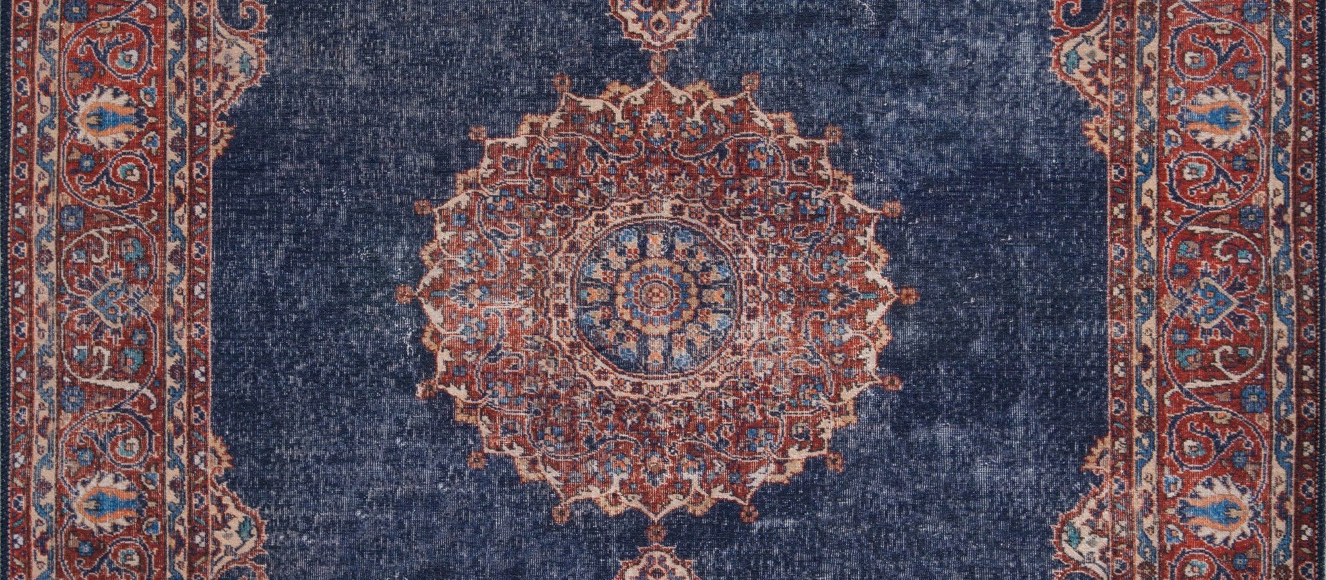Tapis (230 x 330) Blues Chenille - Dark Blue AL 87