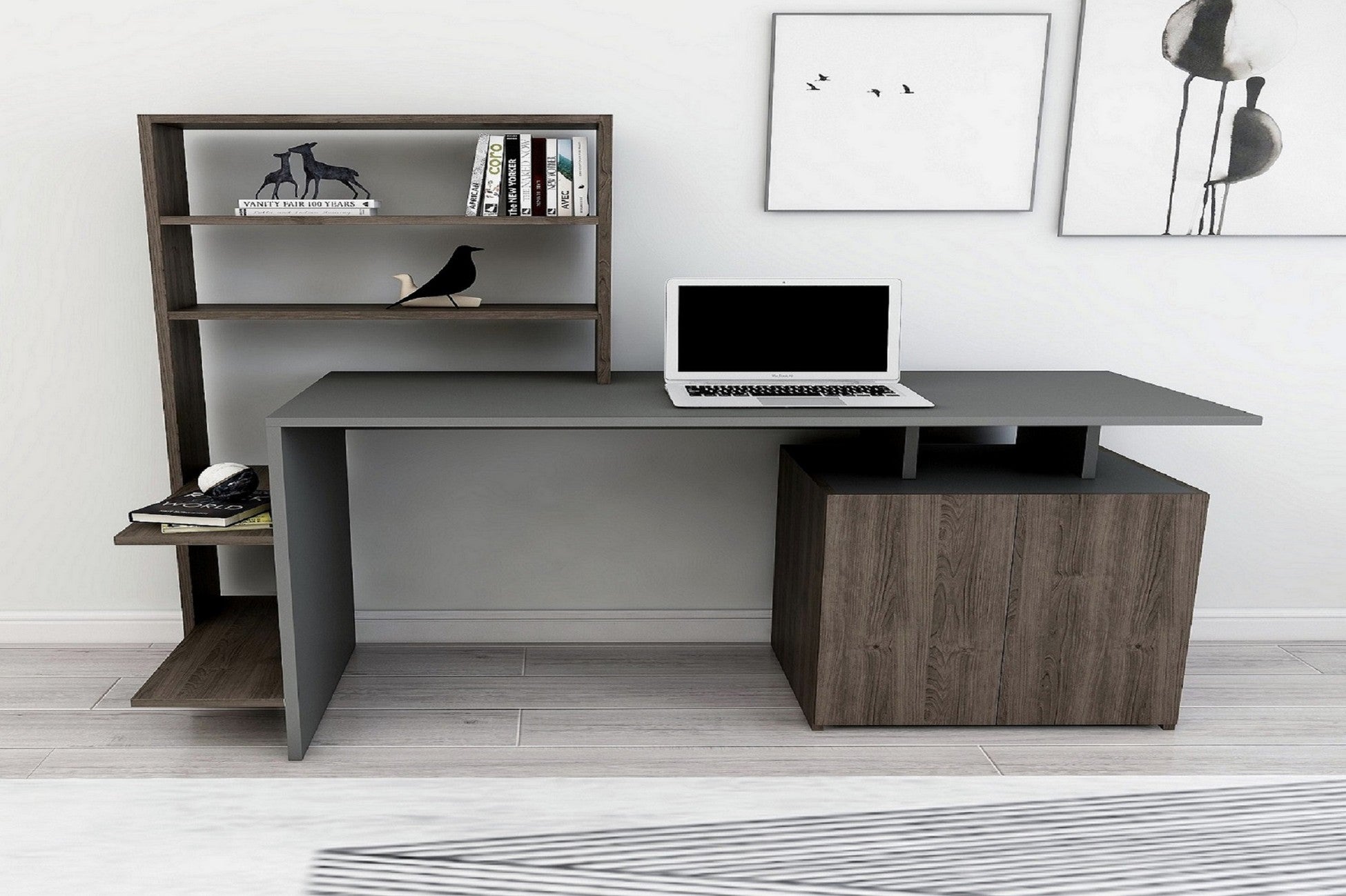 Bureau d'étude Melis - Walnut, Anthracite