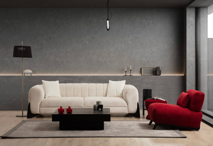 Chaise Mokka Red - Wing