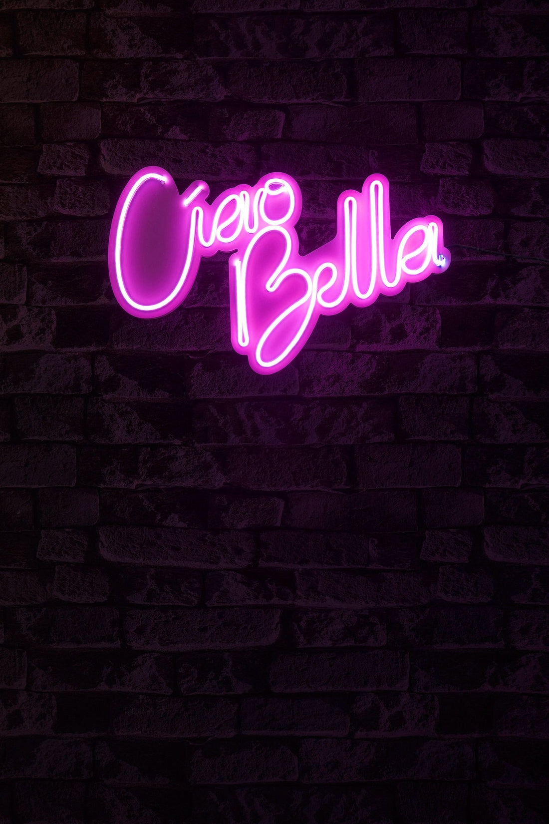 Éclairage LED en plastique décoratif Ciao Bella - Pink
