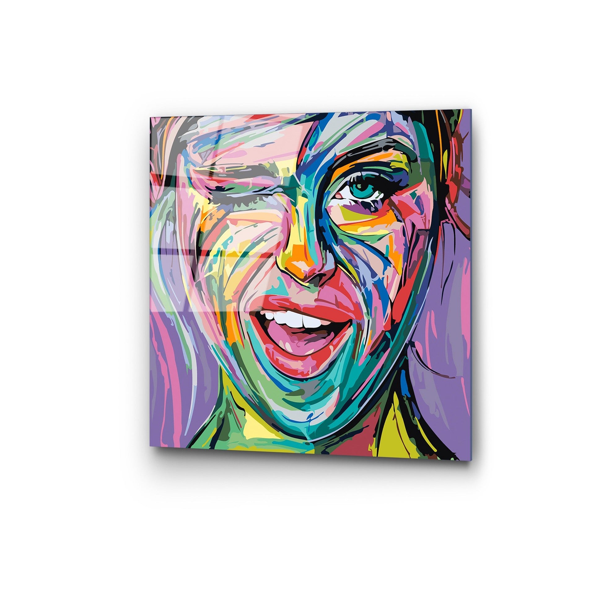 Peinture en verre trempé décoratif UV-845 - 50 x 50