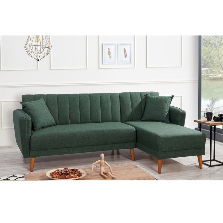 Canapé d'angle Aqua Corner Right - Dark Green